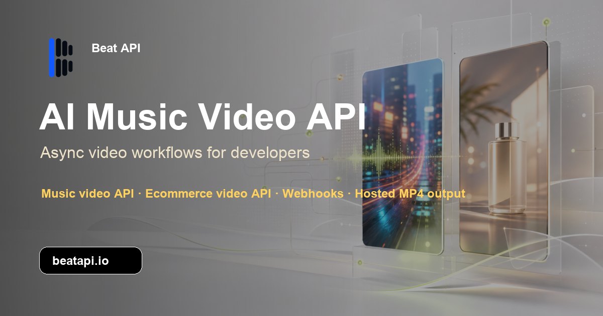 BeatAPI screenshot